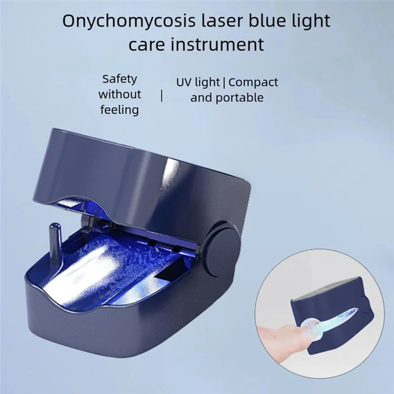 Para carregar tratamento de fungos nas unhas laser usb recarregável dispositivo de luz de limpeza para unhas-quente