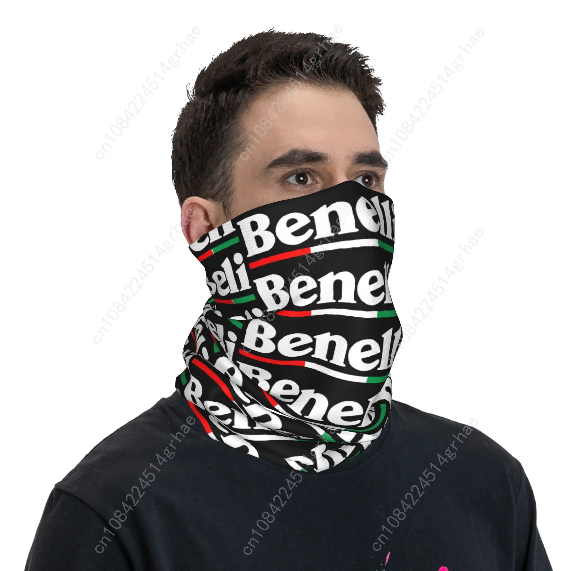 Personalizado B-Benellis Design Bandana Pescoço Mais Quente Homens Mulheres Inverno Esqui Caminhadas Cachecol Polaina Capa Facial