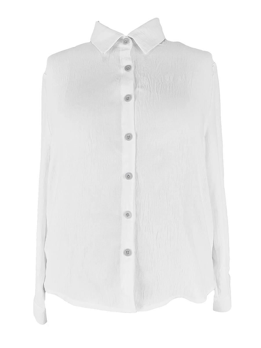 Oversized Women White Solid Long Sleeve Shirts Plus Size Elegant Office Lady Blouses Casual Loose Button Up Tops Spring Fashion
