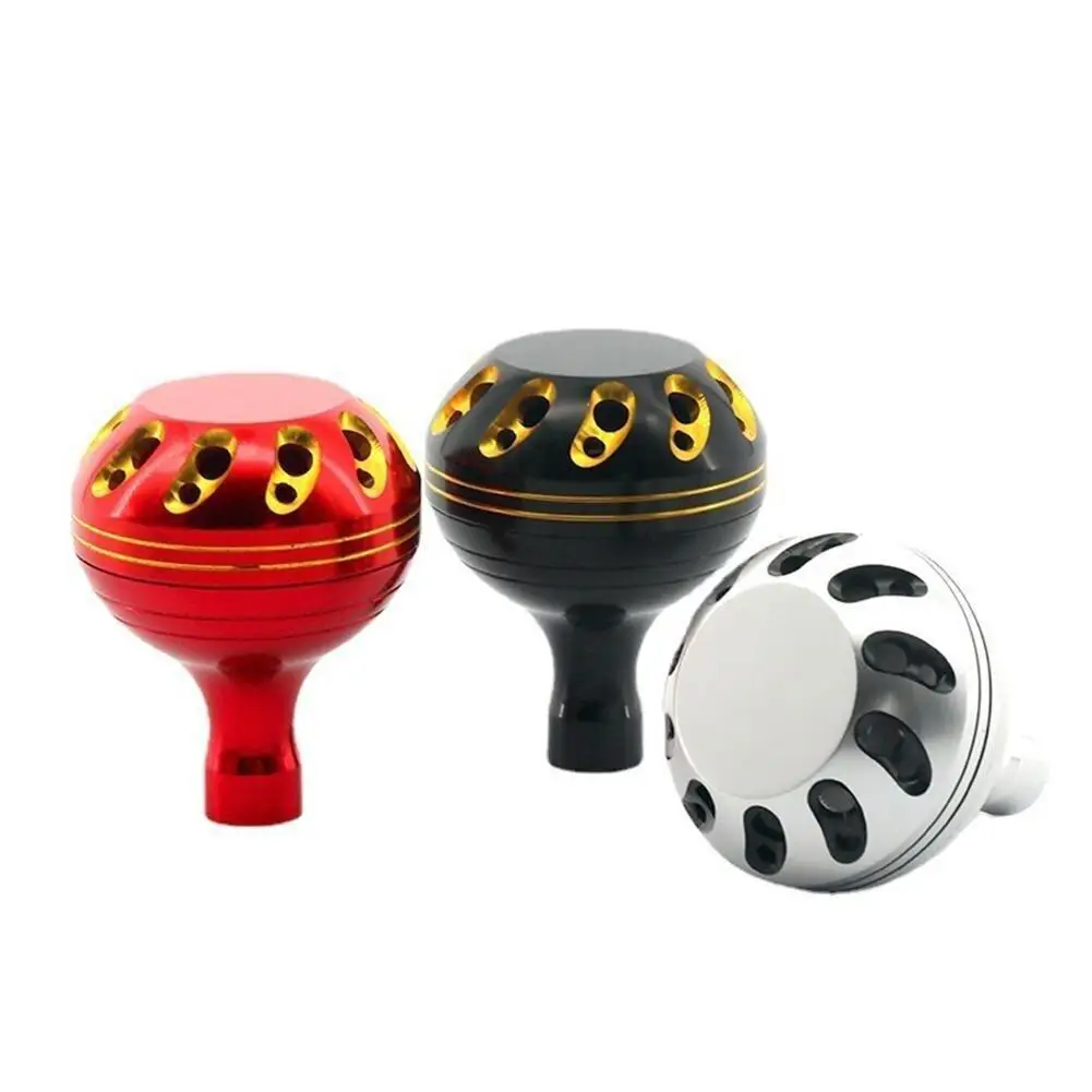 

Fishing Reels Hollow Knob Grip Lightweight Removable Aluminum Alloy Rocker Arm Knob Handle For Spinning Fishing Reel