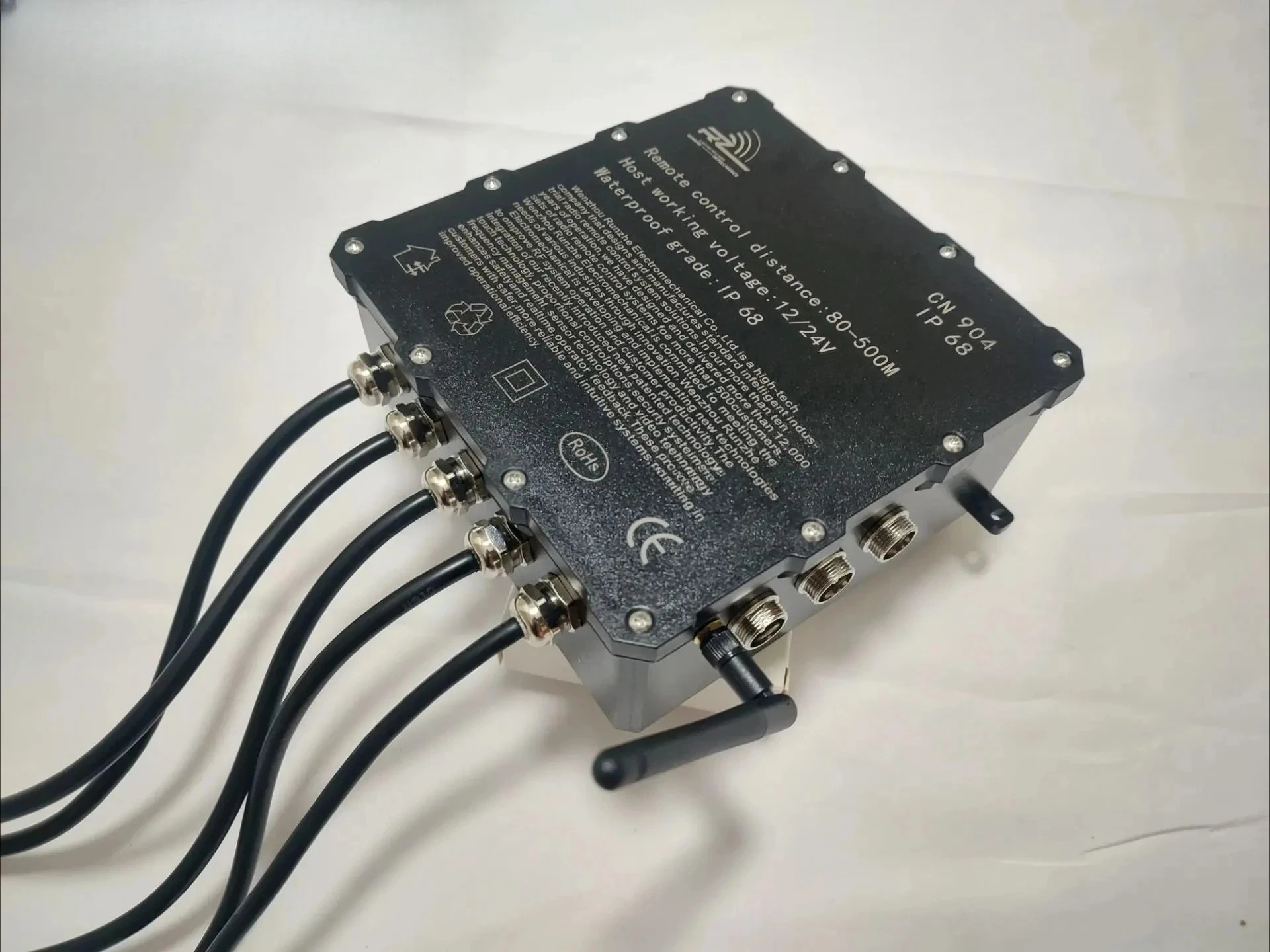 Four Levers Proportional Radio Wireless Intelligent Remote Control Kit for Car Crane Concrete Machinery