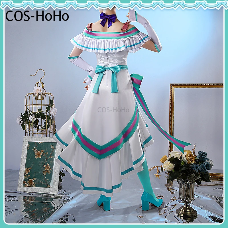 COS-HoHo أنيمي رائع بريكيور! علاج ليليان فستان أنيق جميل زي تنكري لحفلة الهالوين لعب الأدوار