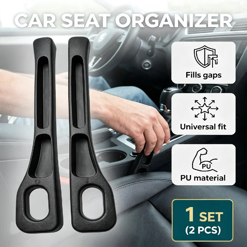 Car Seat Gap Plug Strips Car Seat Gap Storage Box Car Seat Gap Filler Between Seats Crevice Interior Decoration Auto Accessories
