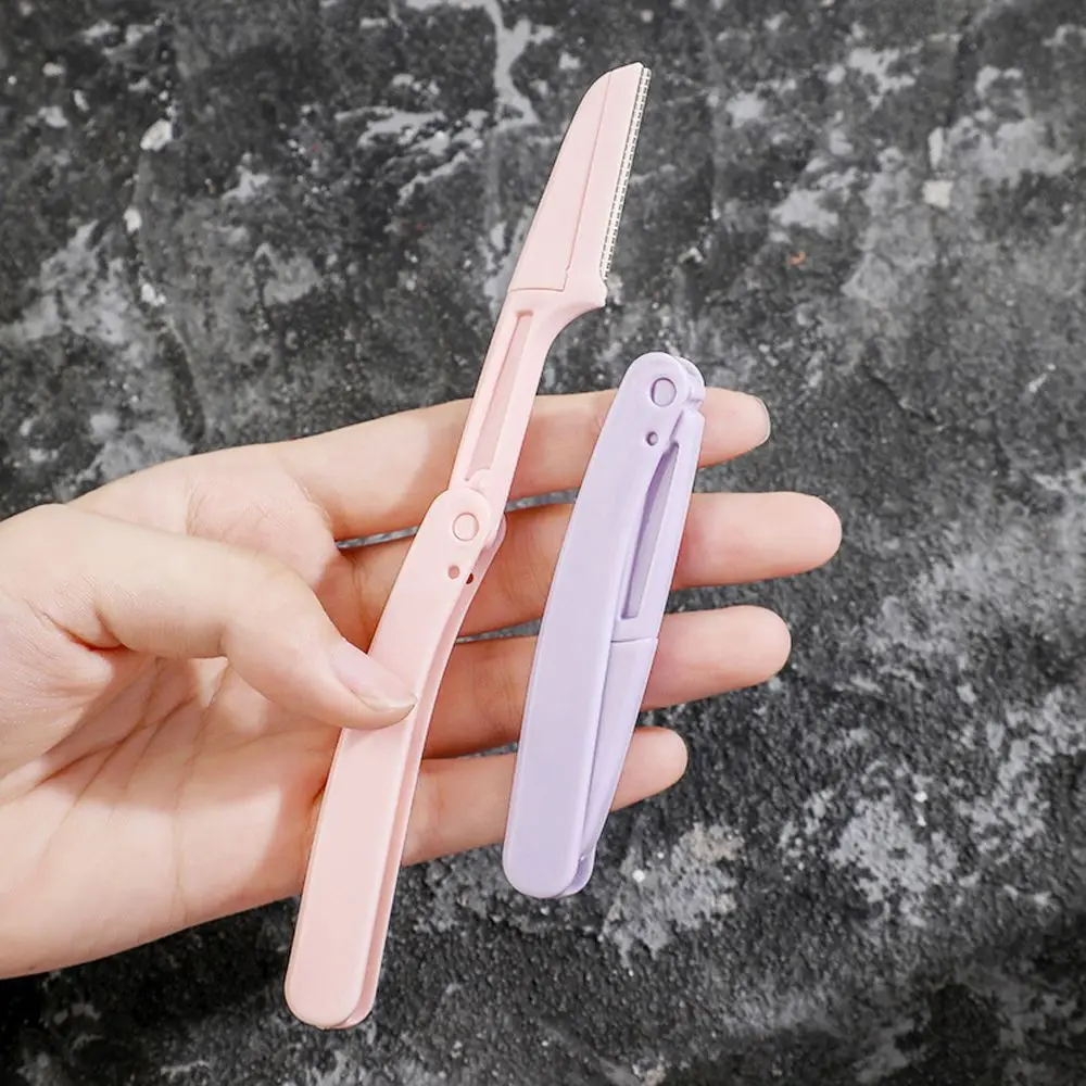 Makeup Accessories Beauty Tool Stainless Steel Eyebrow Trimmer Armpit Hair Razor Eyebrow Shaving Blade Eye Brow Shaper Shaver