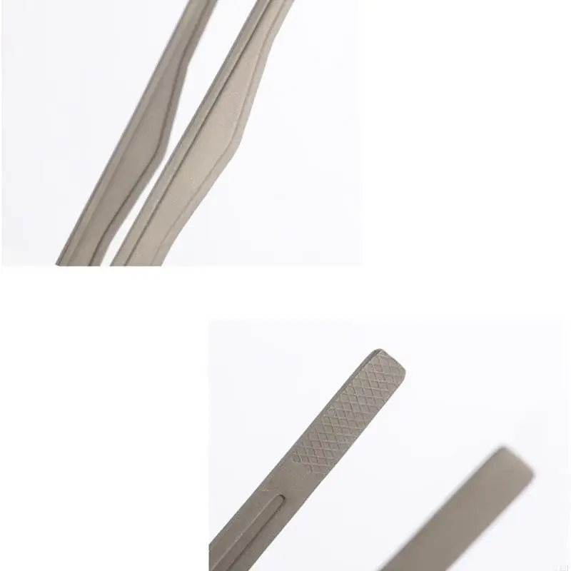242f multifuncional para clipe titânio churrasco anti-escaldição tweezer tong bife grampo para piquenique ar