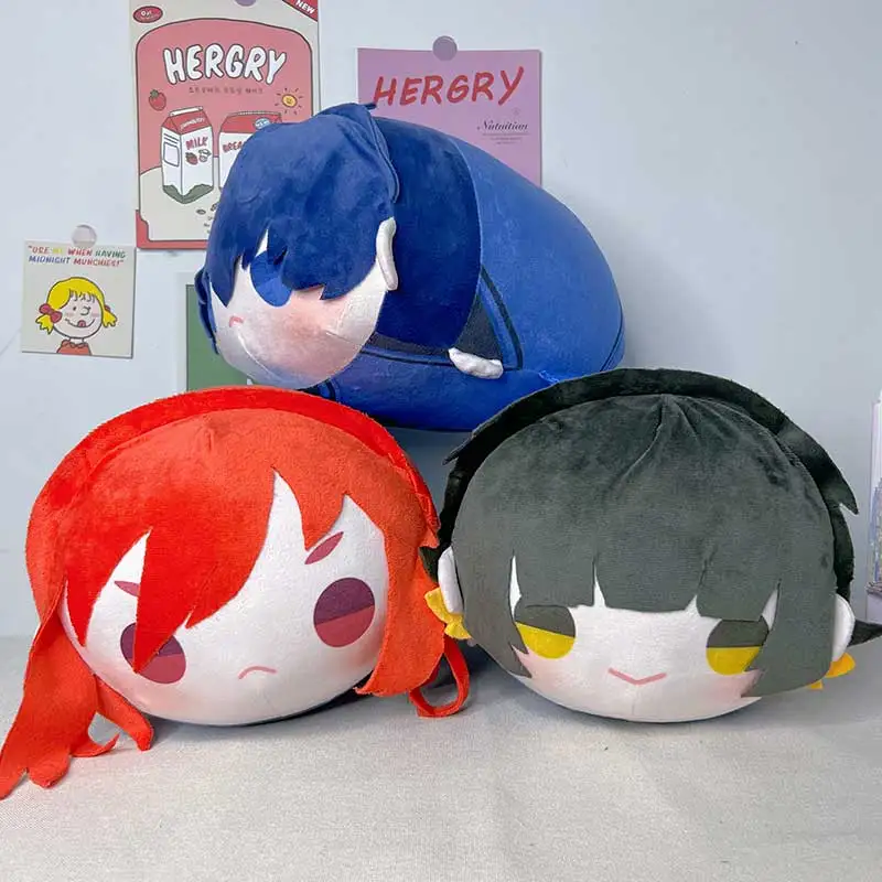 Anime BLUE LOCK Isagi Yoichi Seishiro Nagi Bachira Meguru Adorable Cartoon Plush Papa Dango Dolls  Throw Pillow Pendant Gifts