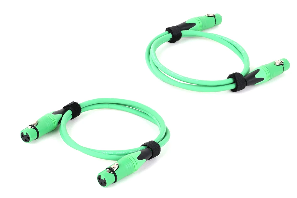 0,3–15 m, 1 x XLR-Buchse auf Buchse, 3-poliges XLR-Buchse auf Buchse, buntes Mikrofon, Mikrofonkabel für Audio- und Soundausrüstung – Detail 4