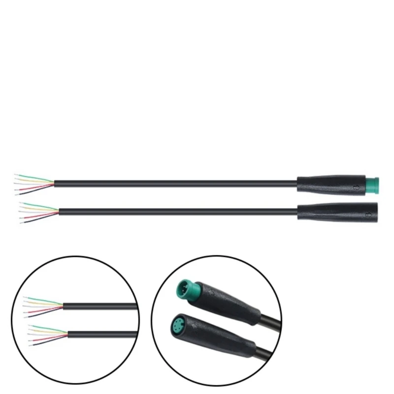 Automotive Male Plug Electrical Connectors Car Repair Cable Plastic Texture Perfect for Moisture Prone Circuit Repairs 83CF