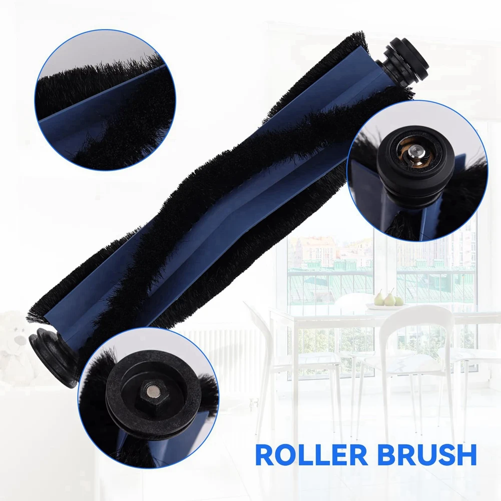 

ABRW-Replacement Accessories Kit For Eufy X10 Pro Omni Robot Vacuum Cleaner: Mop Pad, Dust Bag,Roller Brush,Filter,Side Brush