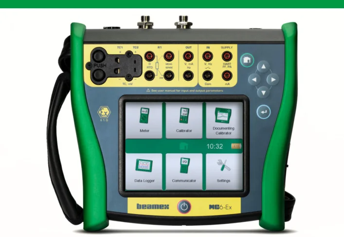 Beamex-simulador eletricamente seguro do campo, MC6-Ex Analyzer