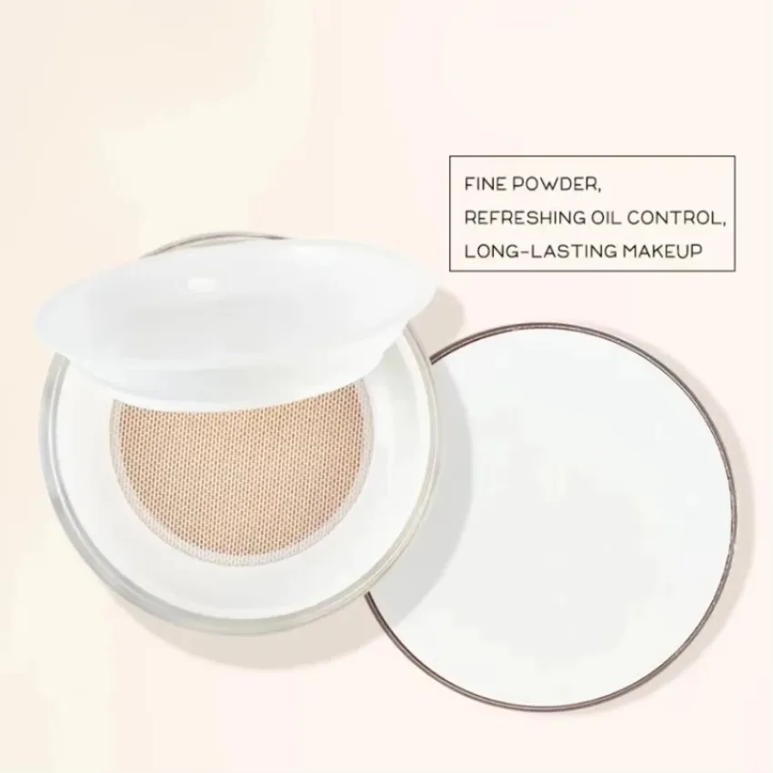 Custom 30g White Box Makeup Setting Powder Waterproof Oil-control Sweat Resistant Long Lasting 9colors Fine Facial Powder Bulk