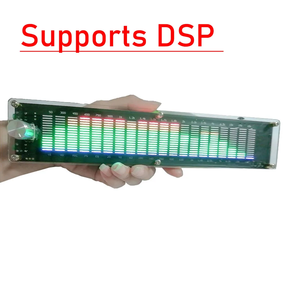 Indicateur De Spectre De Musique DSP, Affichage Du Niveau LED Indicateur De Spectre De Musique DSP, Affichage Du Niveau LED