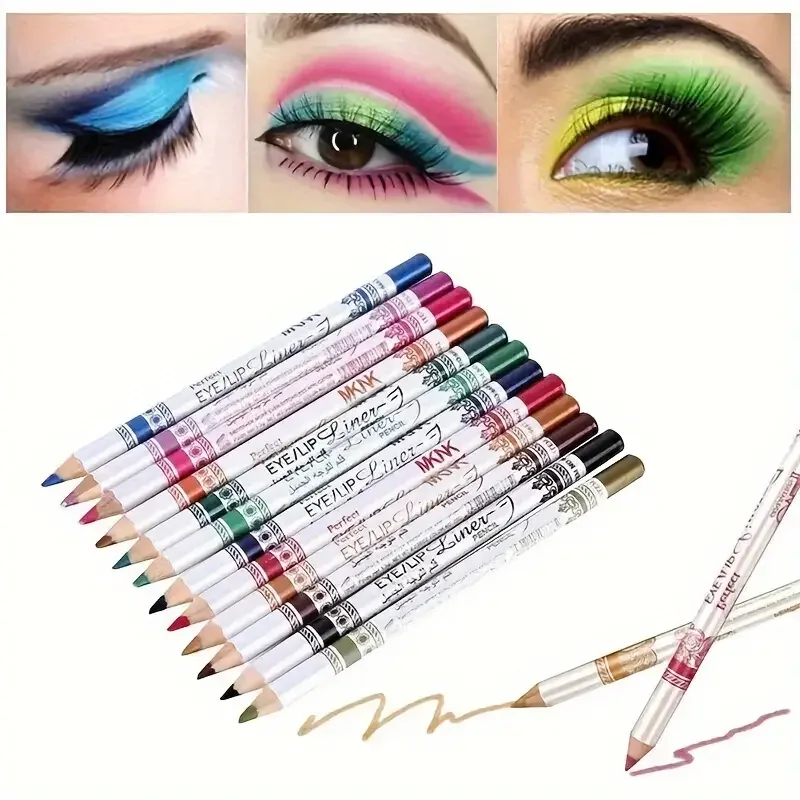 12 Colors Waterproof Lip Liner Pencils for Precise Lip Makeup Long-Lasting Lipstick and Charming Lip Definition Women Cosmetics