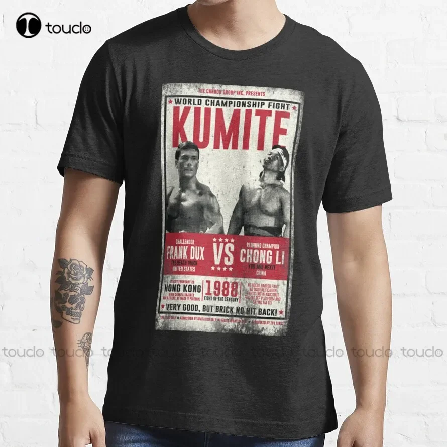 Bloodsport Jean Claude Van Damme T-Shirt Custom Aldult Teen Unisex Digital Printing Tee Shirts Christmas Gift Xs-5Xl Streetwear