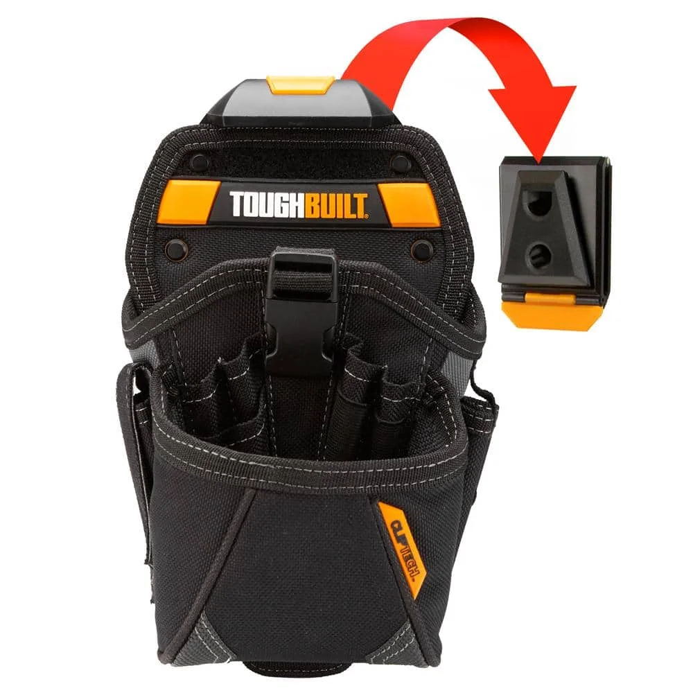 TOUGHBUILT TB-CT-20-LX Drill Holster – Specialist Hand Drill Belt Pouch Repair Installation Portable Storage Tool Bag