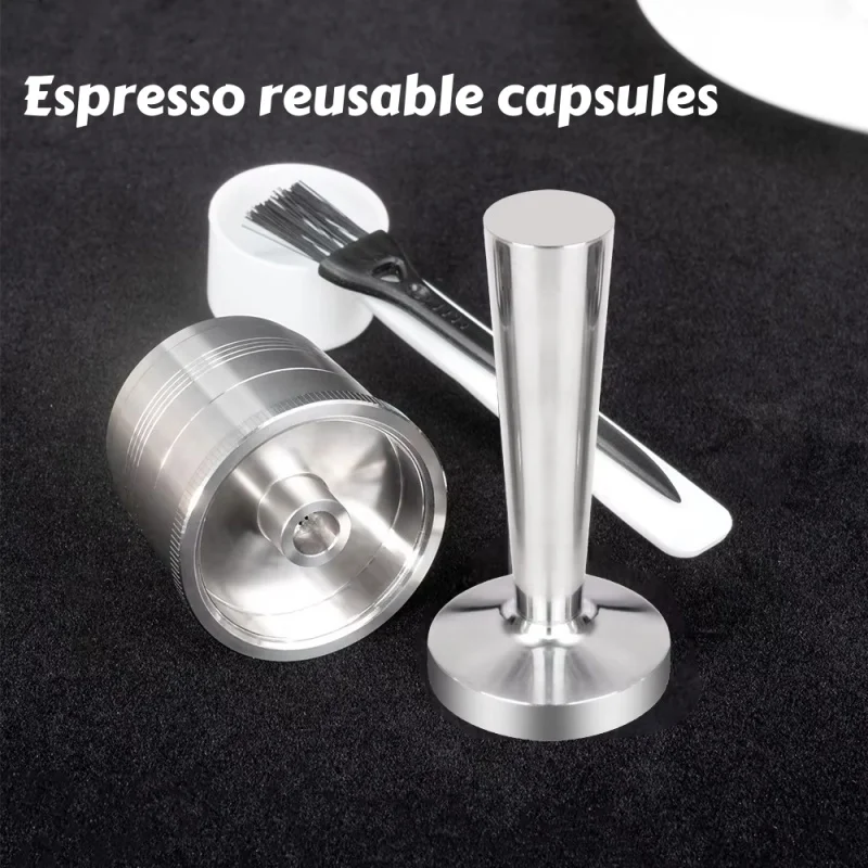 Stainless Steel Refillable Daily Coffee Capsule Compatible With Illy X7/Illy Y3/Illy Y5 Makers Coffee Filters Reusable Pods