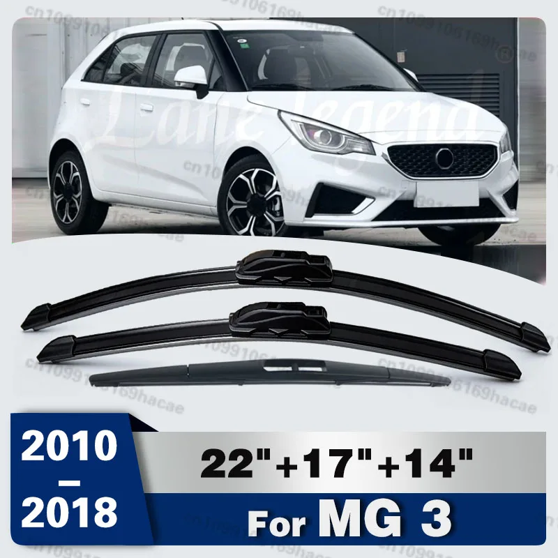 

Для MG 3 MG3 2010-2018 2011 2012 2013 2014 2015 2016 2017: Комплект из 3-х передних и задних щеток стеклоочистителя (22"+17"+14")