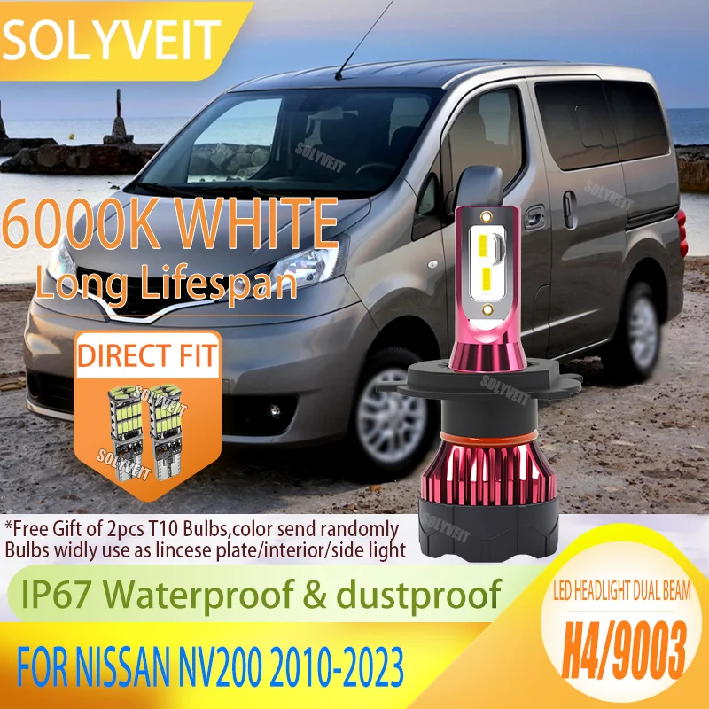 

Waterproof, Dustproof, Worry-Proof: IP67 Rated H4 LEDs for Any Weather Adventure For NISSAN NV200 2010 2011 2012 2013 2014-2023