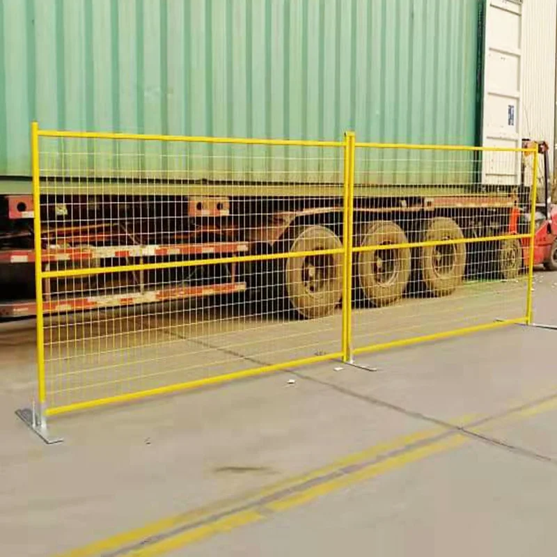 مخصص. الثقيلة المجلفن سلك ملحوم في الهواء الطلق المحمولة Ca الحدث المعادن 6x10 كندا لوحة السياج المؤقت موقع البناء