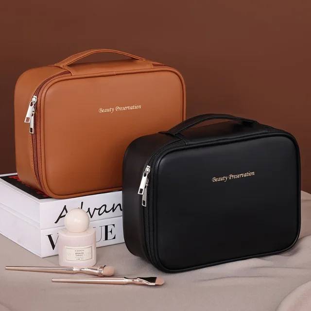 New Women's Cosmetic Bag Portable Storage Bag Large Capacity Luxury Makeup Bag Travel Organizer Essentials Toiletry Bags 4 Women's Cosmetic Bag Portable Storage Bag – view 4