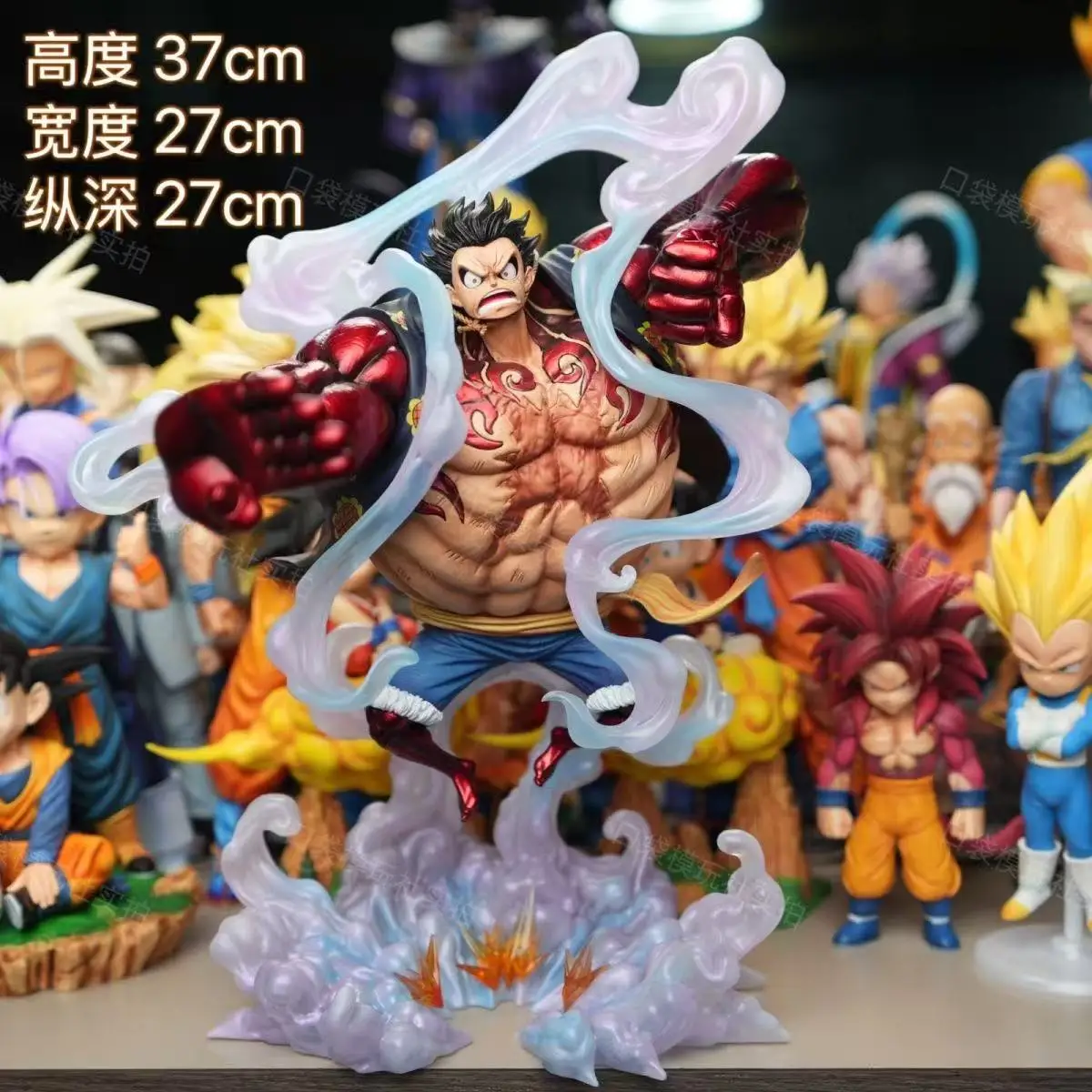 JT Statue ONE PIECE Monkey D Luffy Figure Gear fourth Luffy PVC 