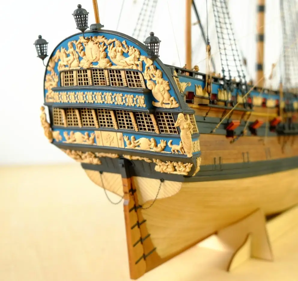 

shi cheng Ingermanland 1715 1/96 650mm 25.5" Wooden Model Ship Kit