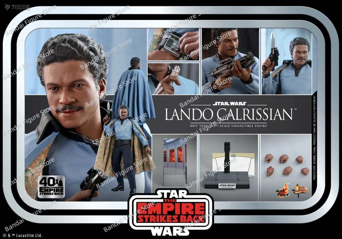 

In Stock HOTTOYS HT MMS588 1/6 Scale Collectible Star Wars Lando Calrissian Billy Dee Williams Full Set 12'' Action Figure Toys