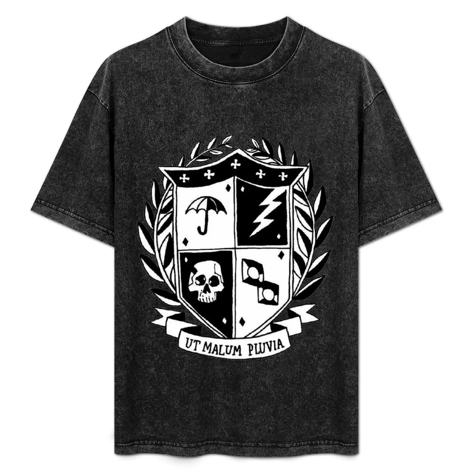 

the umbrella academy crest T-Shirt Fashion Pattern Printed Tee Shirt