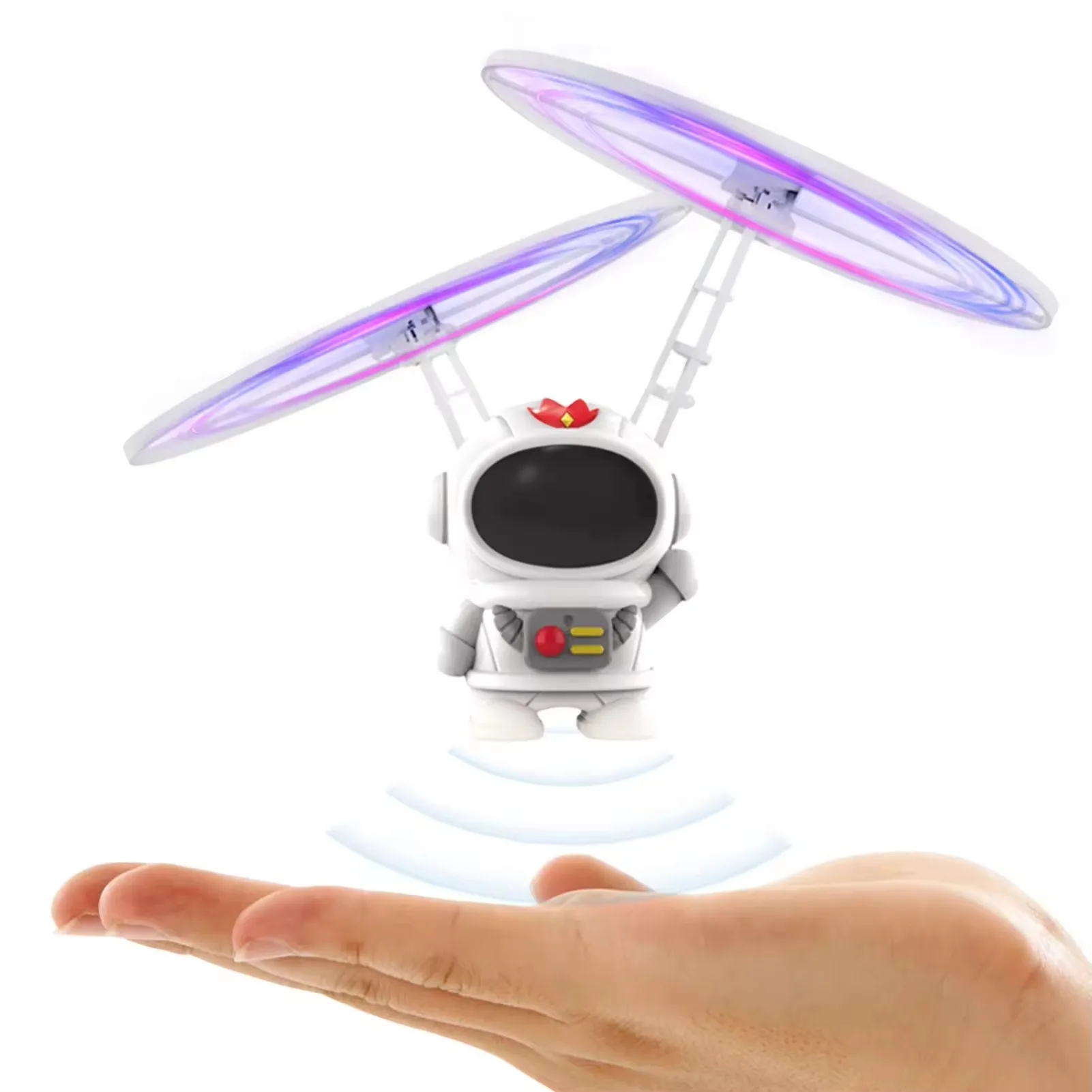 Mini Helicopter Spaceman Flying Robot Toys Rechargeable Indoor Helicopter Toys Gifts For Children