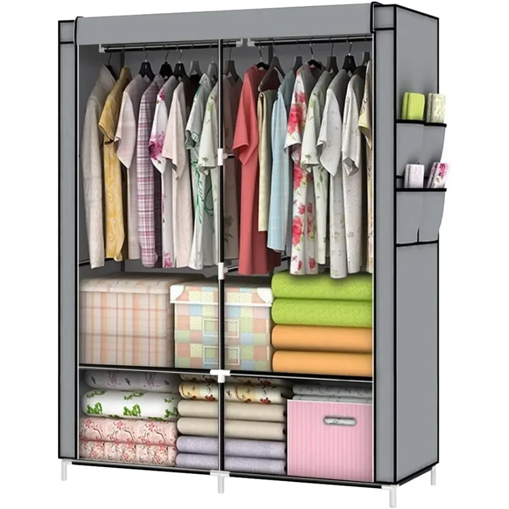 Wardrobe Storage Clothes Portable Wardrobe Storage  Portable Closet Organizer Portable Closets Wardrobe Organizer Standing