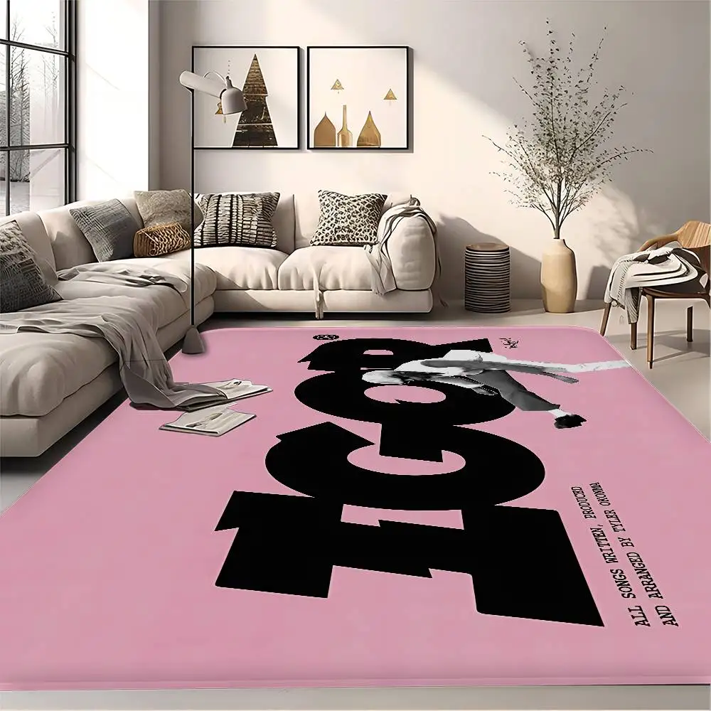 مغني الراب T-Tyler The C-Creator المدخل السجاد الرجعية متعددة الاختيارات غرفة المعيشة المطبخ البساط عدم الانزلاق ترحيب البساط #1