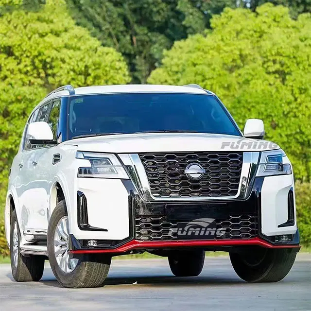 12-20 Nissan Patrol exterior upgrade new NISMO modification kit exterior accessories car headlight decorative strip