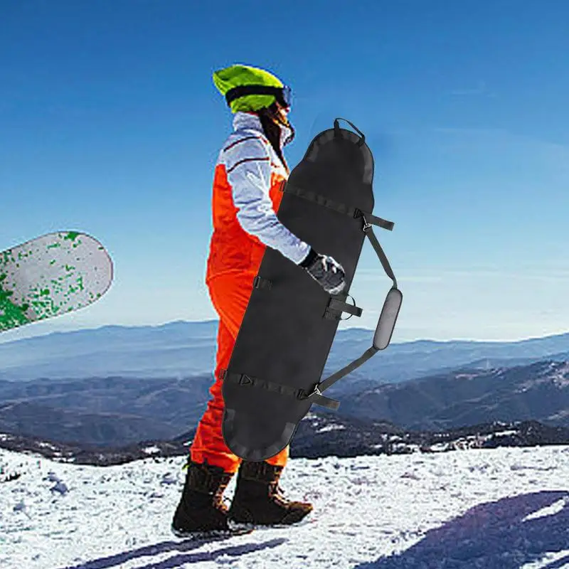 Bolsa de viagem para snowboard, bolsa de viagem reforçada e acolchoada para snowboard, bolsa de viagem para snowboard, bolsa de snowboard acolchoada reforçada