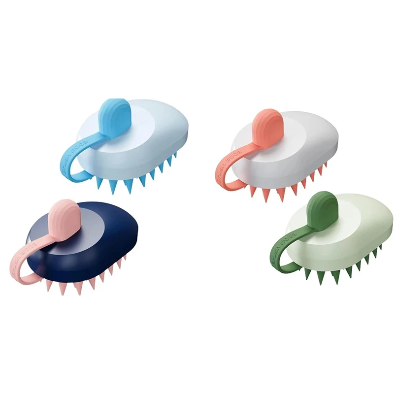 ABUG-Scalp Massager Brush Ergonomic Hair Scalp Shampoo Brush Washing Supplies Multipurpose Massaging Comb For Home
