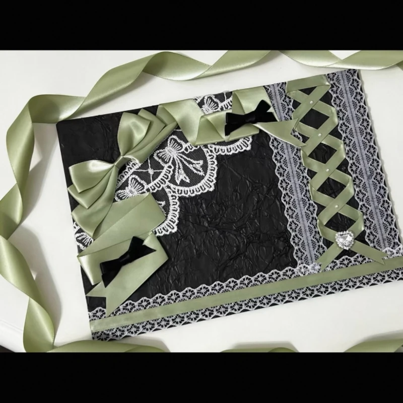 2026 hand made bow lace  goods display Badge Display Insert Board Decoration Merch lolita Backplate Organizer Board Card Holder