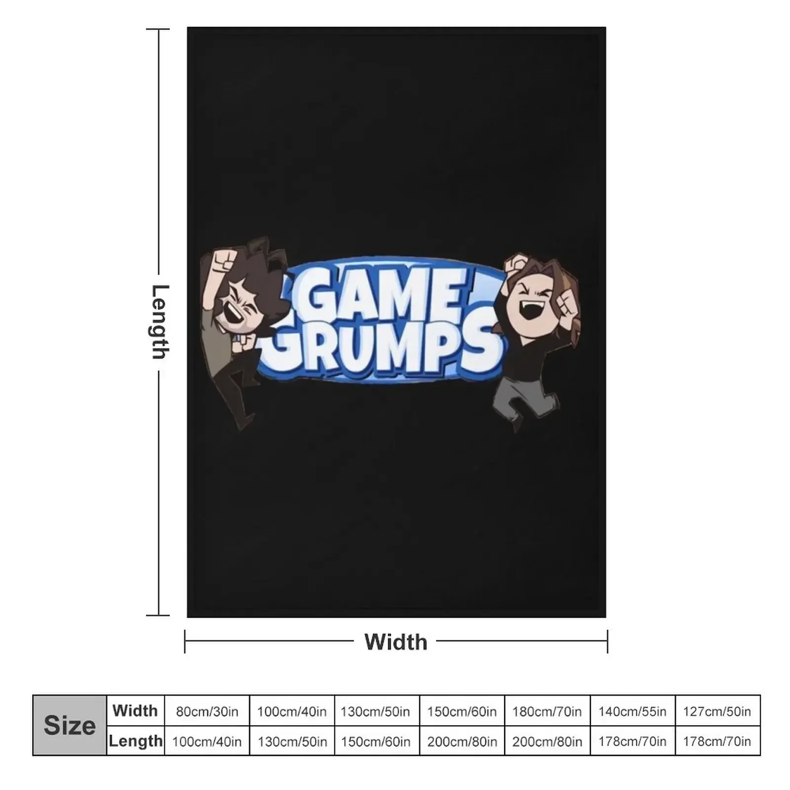 And were the game grumps Throw Blanket Retros Bed Fashionable wednesday Blankets