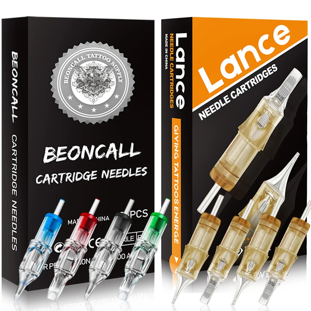 

Игла для картриджа для татуировки PEPAX Lance 20/10 шт. RL RS CM MG Стерильные одноразовые безопасные иглы для татуировки для иглы-ручки для тату-машины