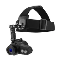 Night Vision Monocular Goggle Head Mounted 850nm Infrared Hunting Telescope for Helmet 1.54 Inch HD Screen Rechargeable Equipmen