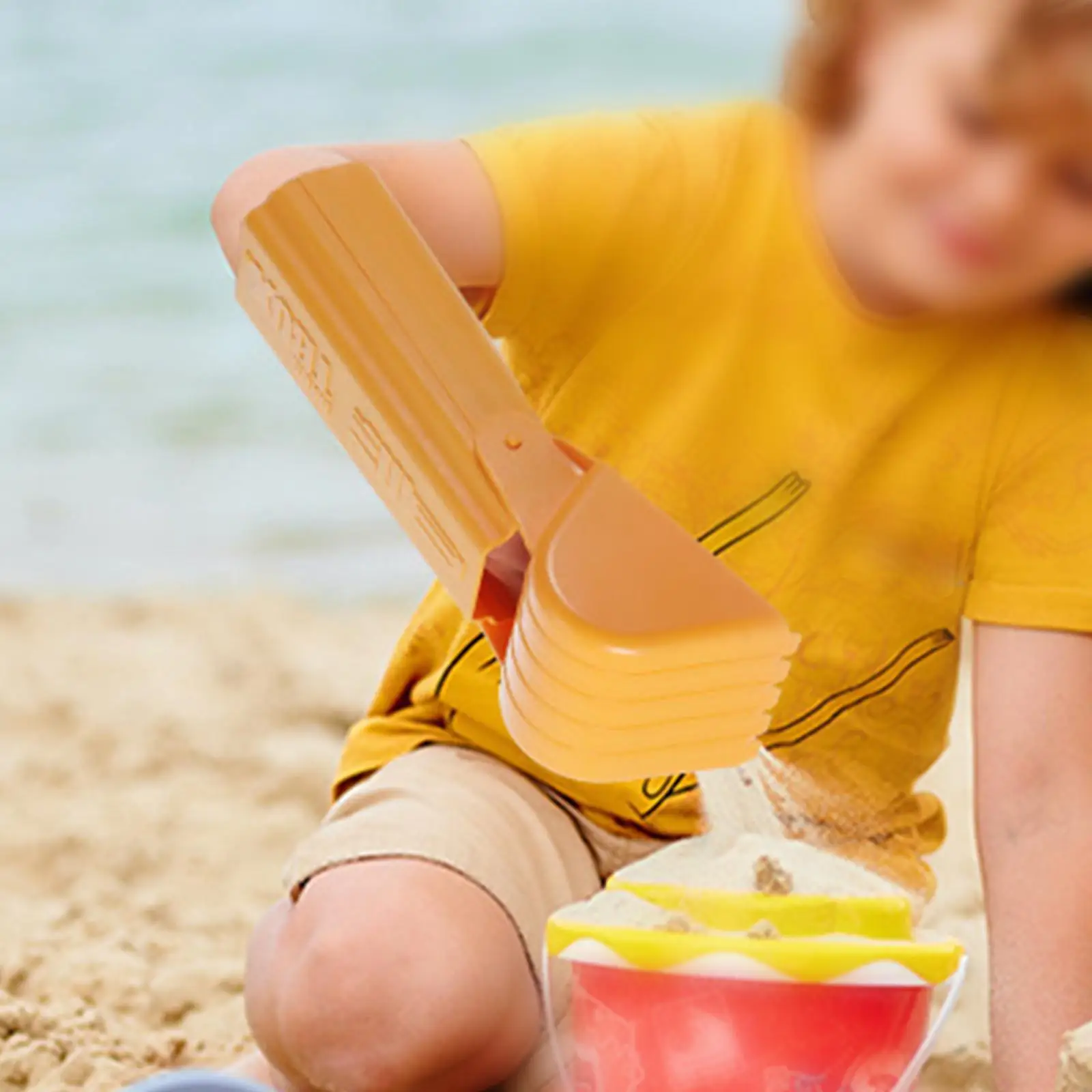 لعبة الشاطئ للأطفال، لعبة رمل، معدات لعب المنتزع، هدية عيد ميلاد، تعزز التنسيق الإبداعي، حفارة يدوية للصيف #4