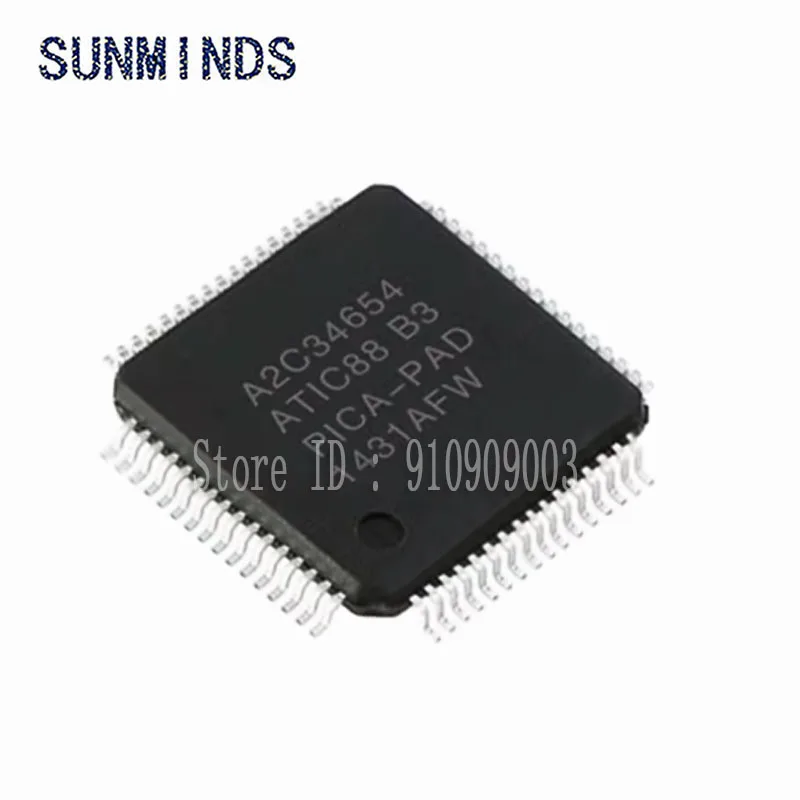 

100% Original New A2C34654 ATIC88 B3 QFP64 automotive computer ECU board Vulnerable chip