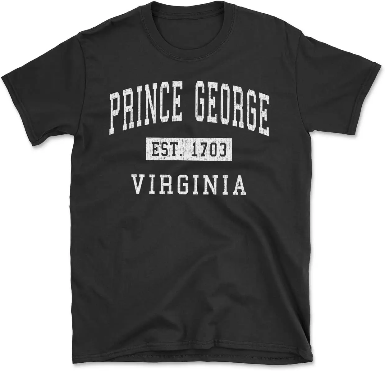 Prince George Virginia Classic Established Men's Cotton T-Shirt