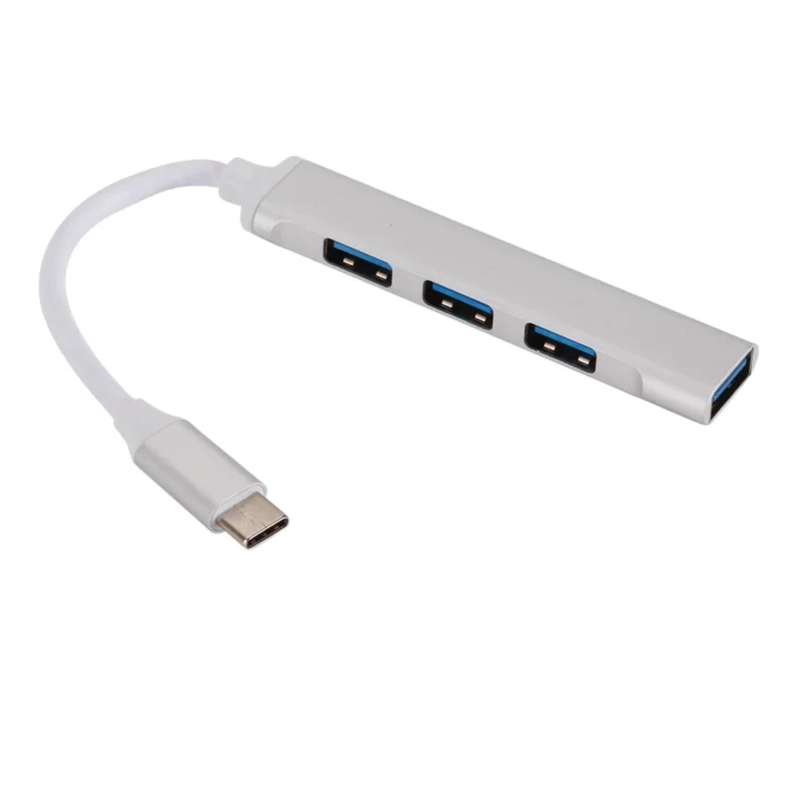 USB C HUB 3.0 Type C 4 Port Multi USB Splitter Adapter OTG For Xiaomi Lenovo Macbook Pro 13 15 Air Pro PC Computer Accessories