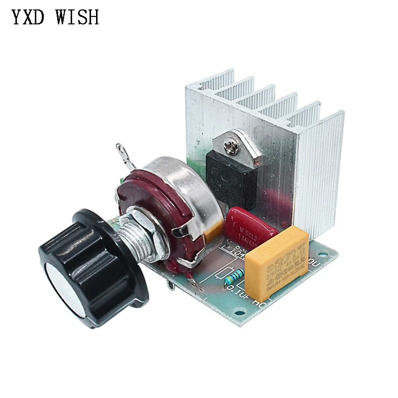 3800W Motor Speed Controller AC 220V Light Control Dimmer Switch Voltage Regulator Temperature Control For Motor Light