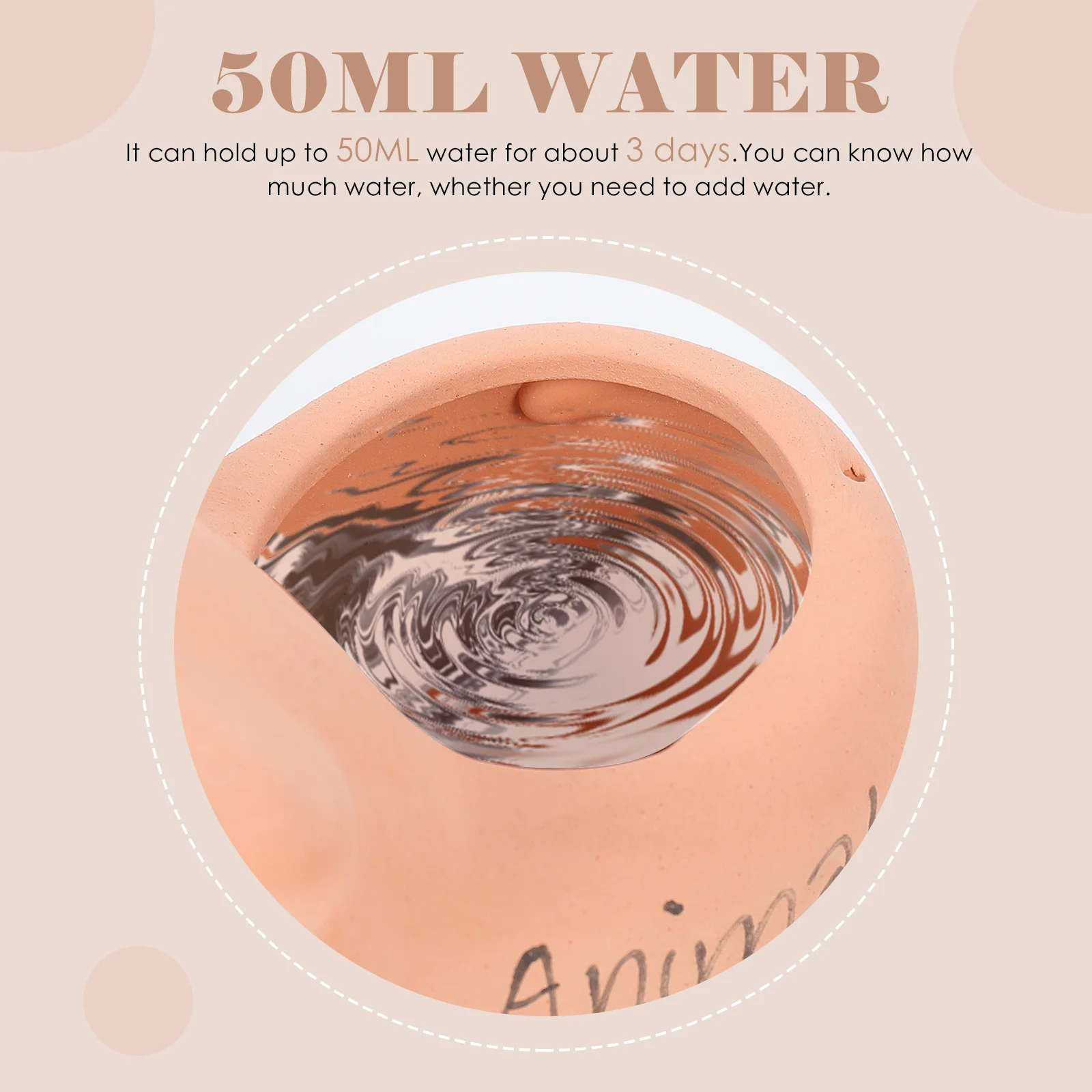 

Ceramics Automatic Watering Device Cute Cartoon Animal Design Easy Use Self Watering Drip Irrigation Tool Garden Plant Flower