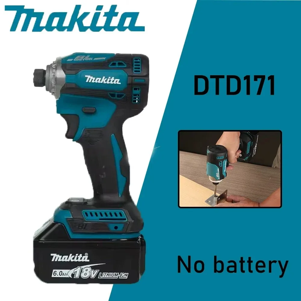 

Makita DTD171 Brushless Impact Driver 18V BL Motor Cordless Power Tools Rechargeable Screwdriver Drills Bare Tool,DIY tools
