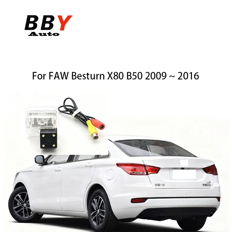 كاميرا الرؤية الخلفية للسيارة لما بعد البيع لـ FAW Besturn X80 B50 2009 ~ 2016 كاميرا احتياطية للرؤية الليلية #1