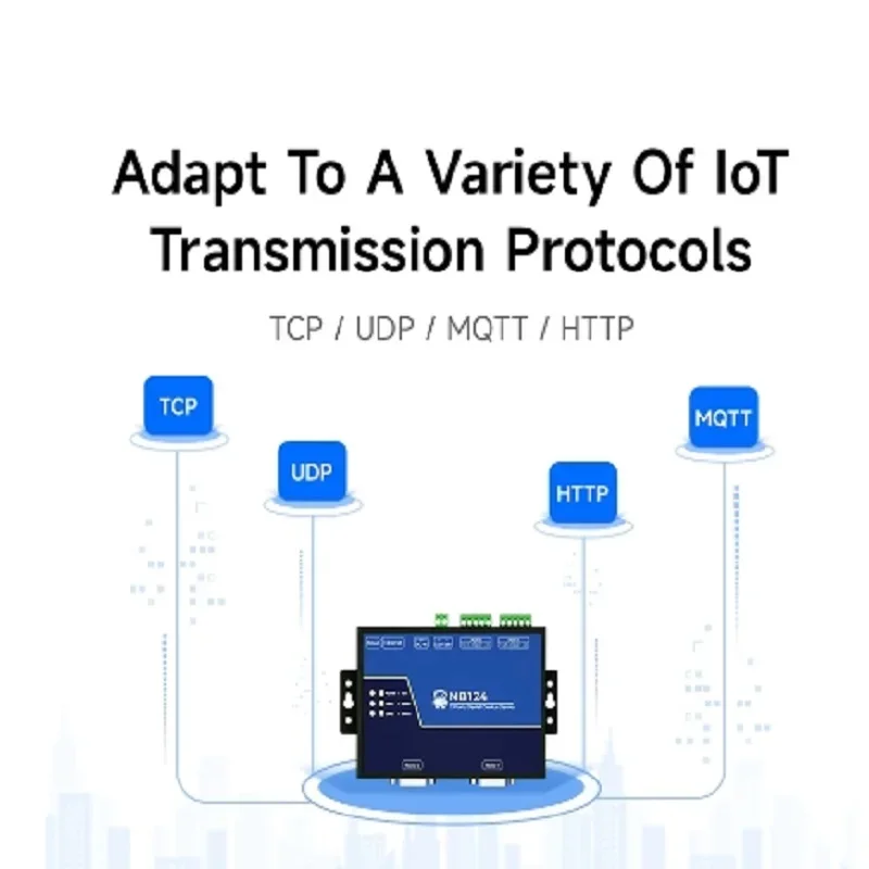 Imagem -03 - Canais Rs485 Rs232 Rs422 para Servidor Serial Ethnernet zj Nb124 tp Udp Mqtt Http Modbus Gateway Tcp-rtu Verdog Verdog2