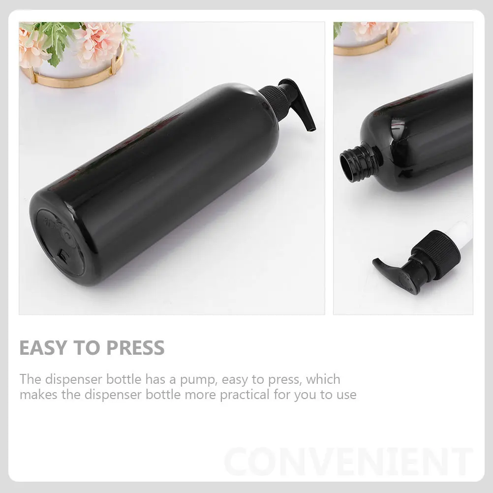 

5Pcs Plastic Soap Dispenser Bottles Press Pump Shampoo Lotion Container for Home Bathroom Kitchen Refillable Pump Bottle