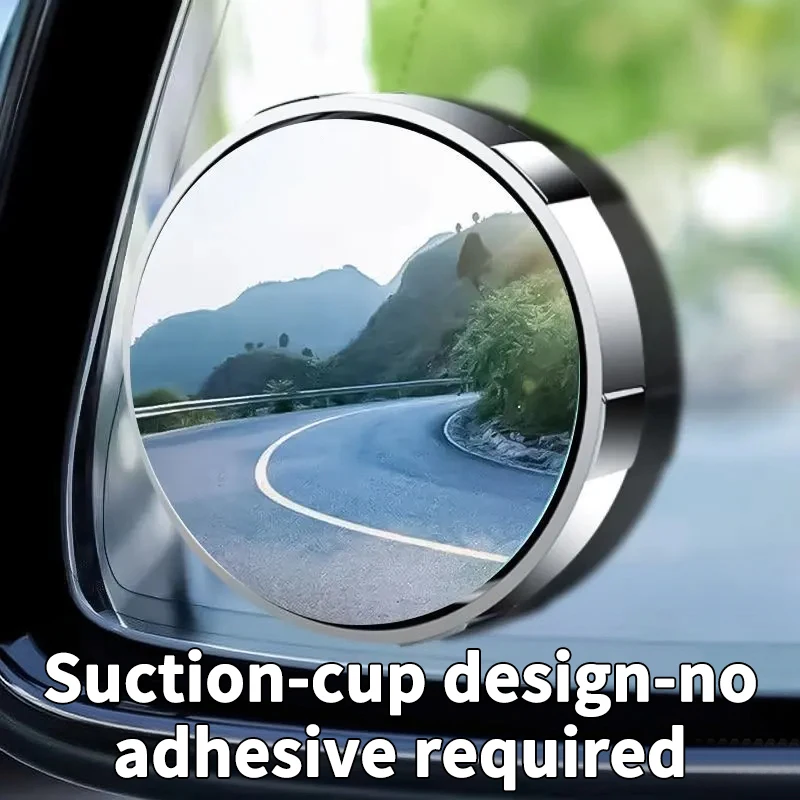 Adhesive Blind Spot Mirror, Parking Assist Rearview Mirror, Blind Spot Rearview Accessories, Car Wide-Angle Auxiliary Mirror, Suitable for Mazda Mazda3