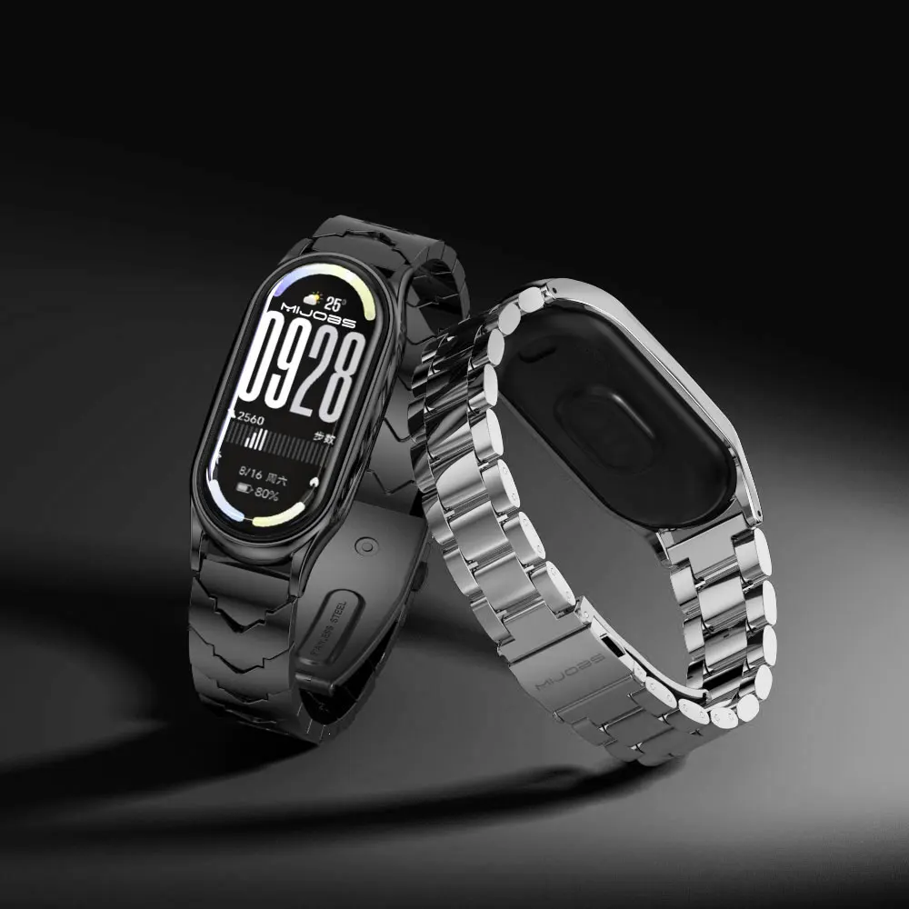 미밴드 10용 V자형 스트랩, 시계줄 액세서리, 메탈 손목 스트랩 (미밴드 10 NFC 글로벌 버전용)